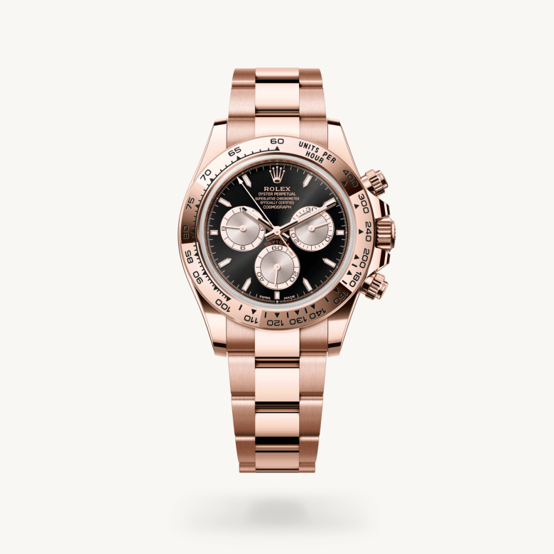Rolex Cosmograph Daytona Oyster, 40 mm, Everose altın M126505-0001