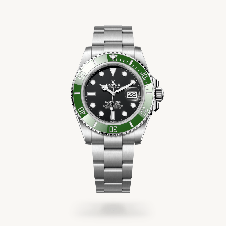 Rolex Submariner Date Oyster, 41 mm, Oystersteel çelik M126610LV-0002