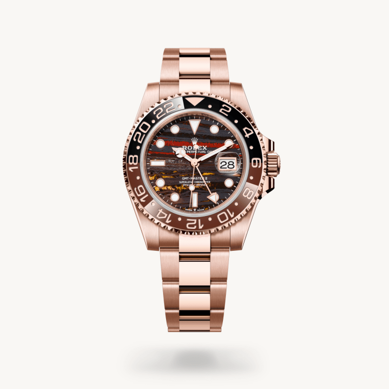 Rolex GMT-Master II Oyster, 40 mm, Everose altın M126715CHNR-0002
