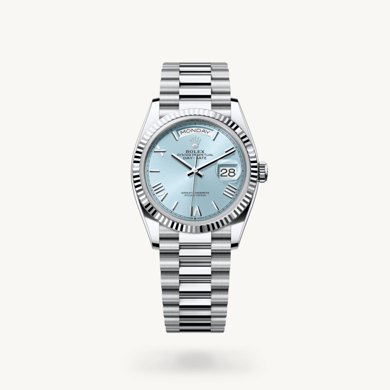 Rolex Day-Date 36 Oyster, 36 mm, platin M128236-0018