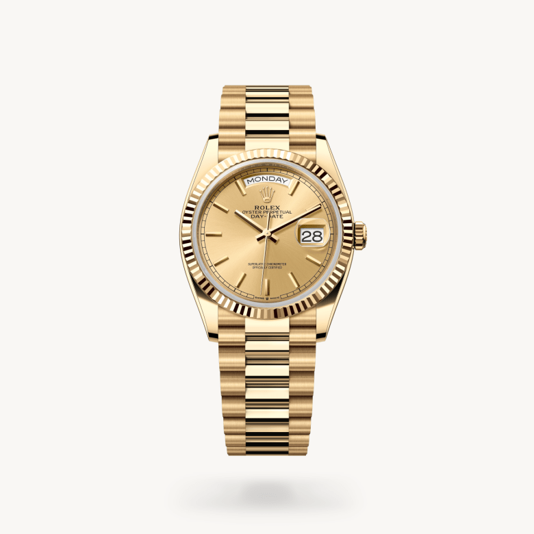 Rolex Day-Date 36 Oyster, 36 mm, sarı altın M128238-0045