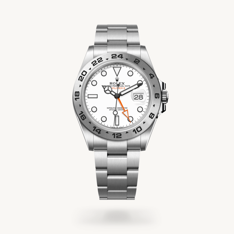 Rolex Explorer II Oyster, 42 mm, Oystersteel çelik M226570-0001