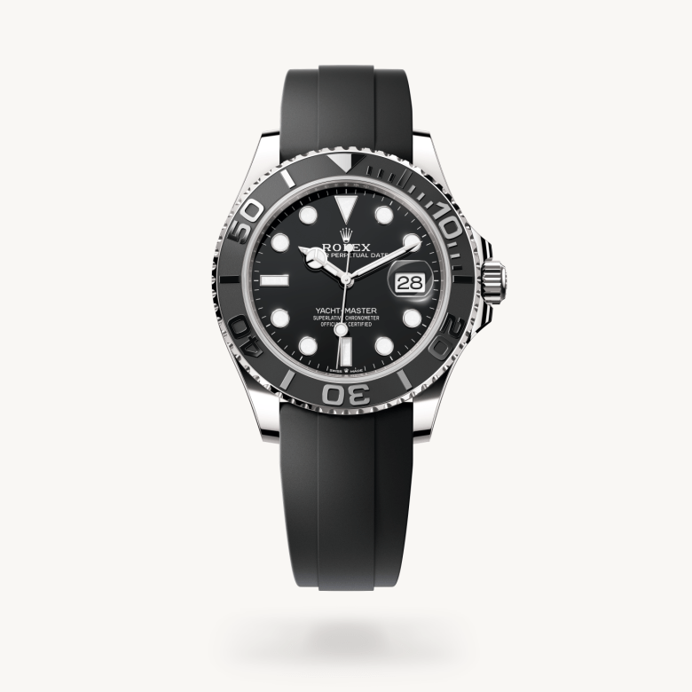 Rolex Yacht-Master 42 Oyster, 42 mm, beyaz altın M226659-0002