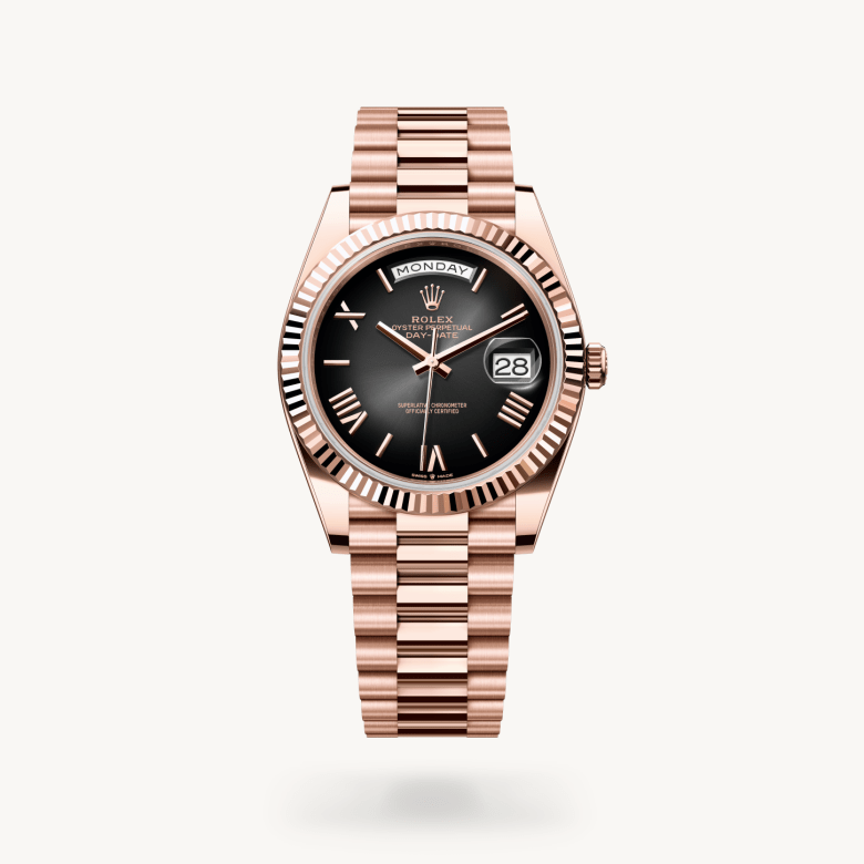 Rolex Day-Date 40 Oyster, 40 mm, Everose altın M228235-0055