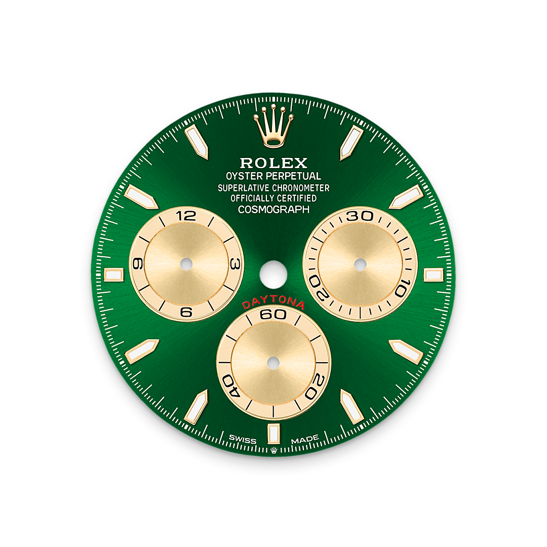 Parlak yeşil kadran