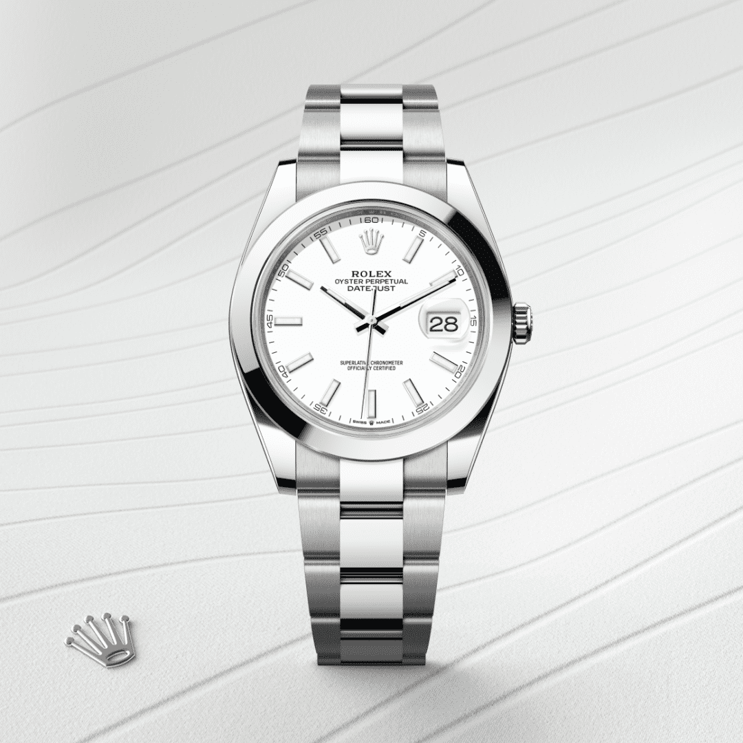 Rolex Datejust 41 Oyster, 41 mm, Oystersteel çelik M126300-0005