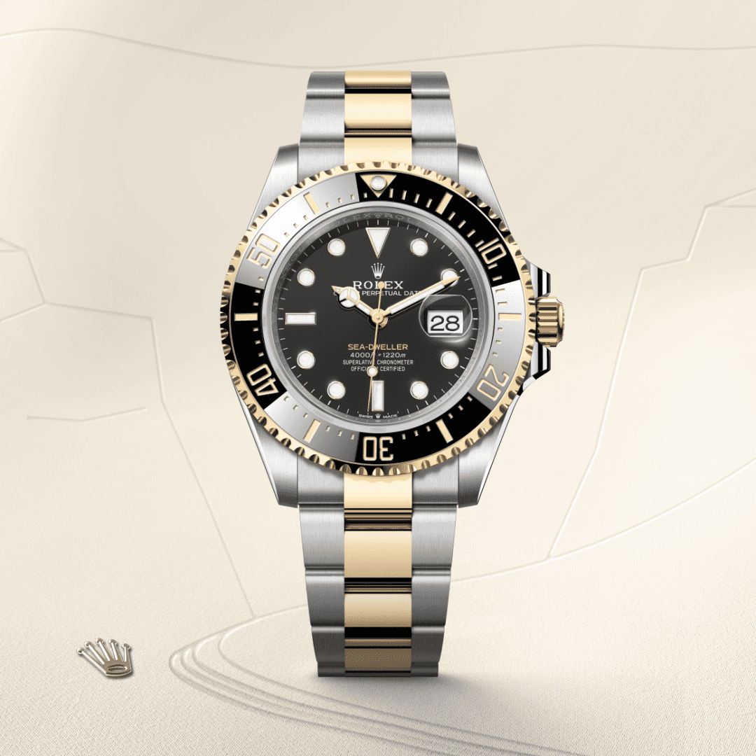 Rolex Sea-Dweller Oyster, 43 mm, Oystersteel çelik ve sarı altın M126603-0001