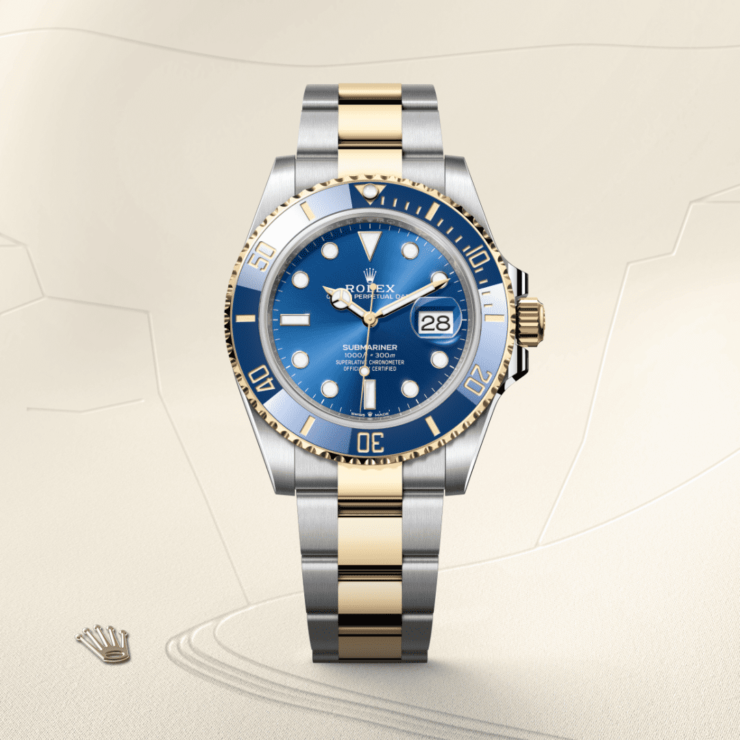 Rolex Submariner Date Oyster, 41 mm, Oystersteel çelik ve sarı altın M126613LB-0002
