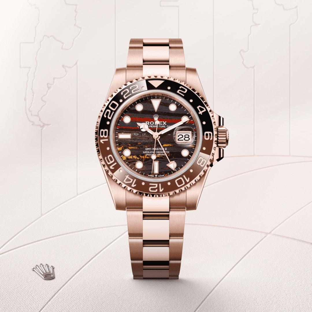 Rolex GMT-Master II Oyster, 40 mm, Everose altın M126715CHNR-0002