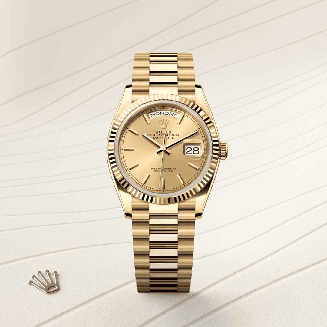Rolex Day-Date 36 Oyster, 36 mm, sarı altın M128238-0045