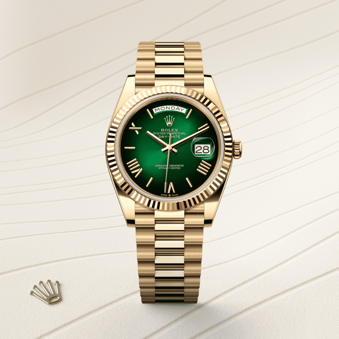 Rolex Day-Date 40 Oyster, 40 mm, sarı altın M228238-0069