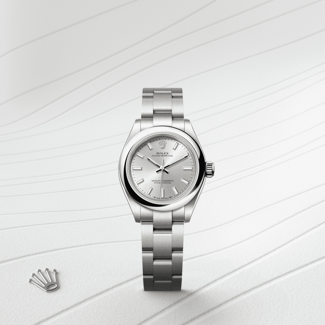 Rolex Oyster Perpetual 28 Oyster, 28 mm, Oystersteel çelik M276200-0001