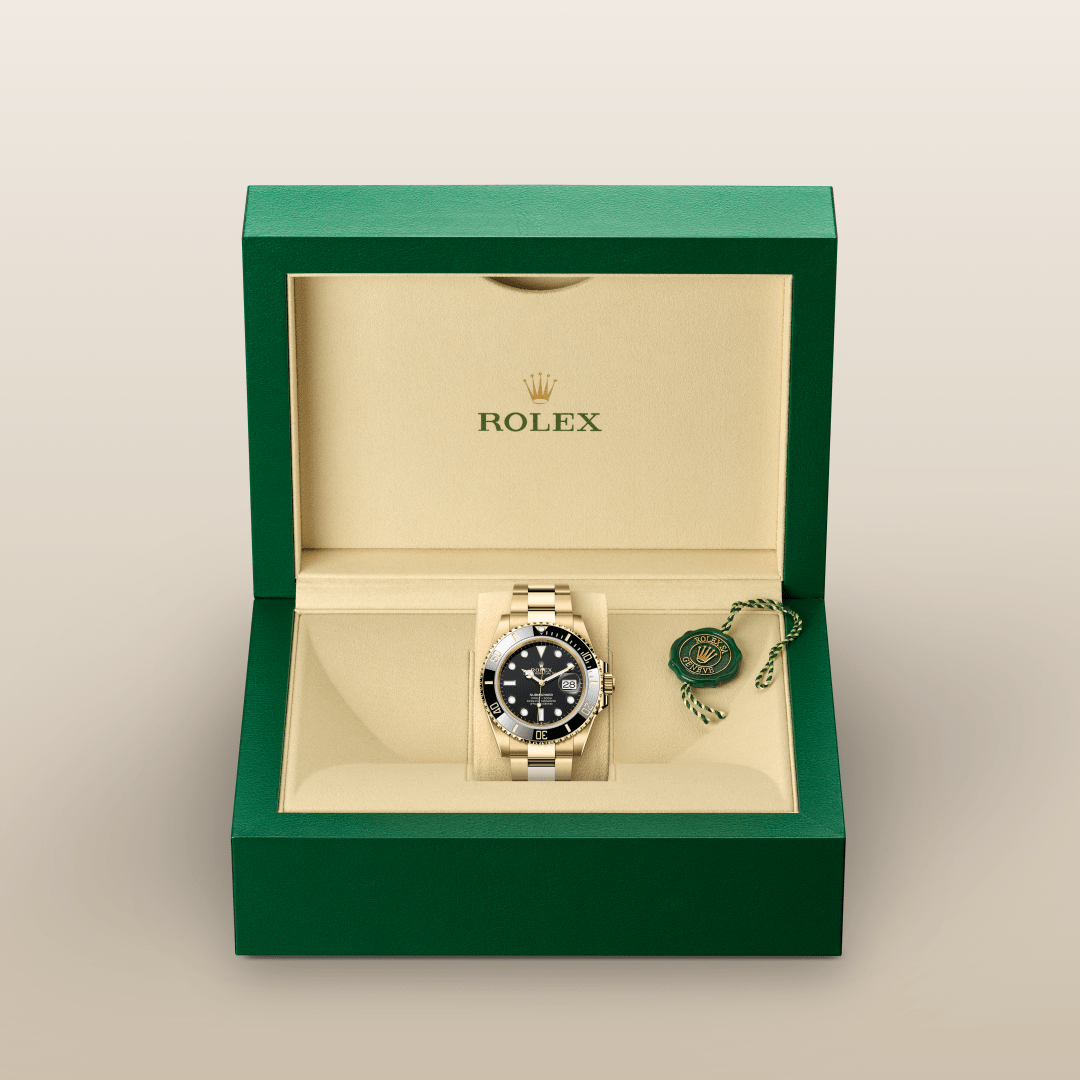 Rolex Submariner Date Oyster, 41 mm, sarı altın M126618LN-0002