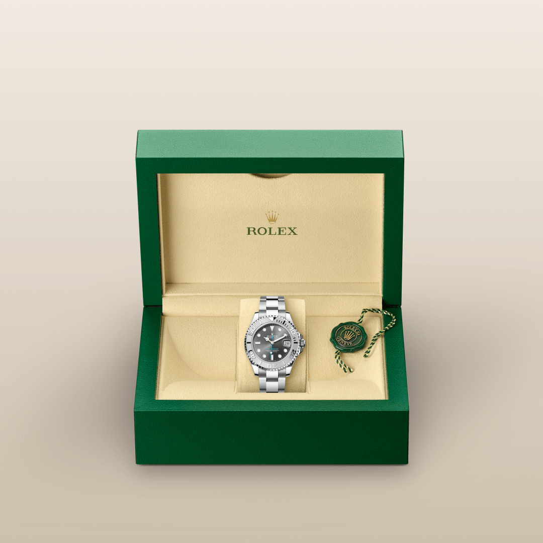 Rolex Yacht-Master 37 Oyster, 37 mm, Oystersteel çelik ve platin M268622-0002