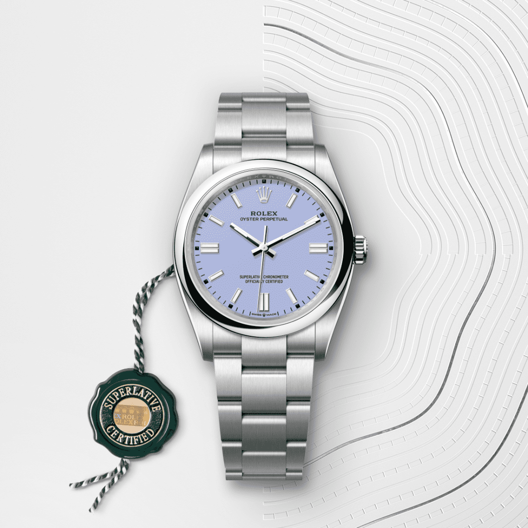 Rolex Oyster Perpetual 36 Oyster, 36 mm, Oystersteel çelik M126000-0013