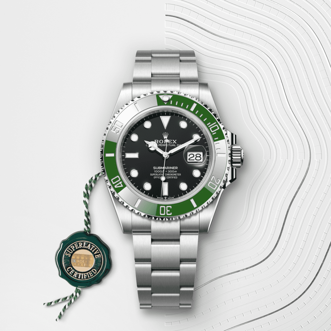Rolex Submariner Date Oyster, 41 mm, Oystersteel çelik M126610LV-0002