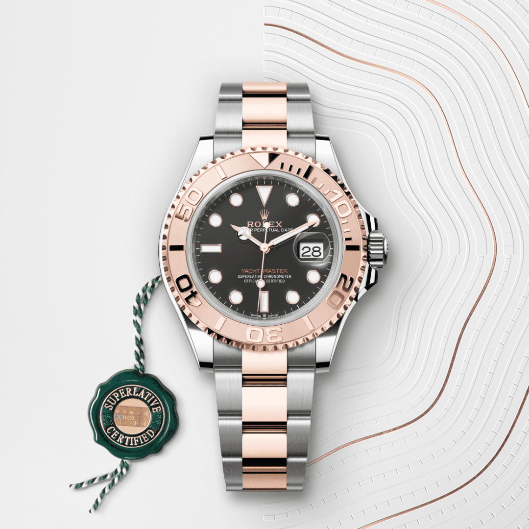 Rolex Yacht-Master 40 Oyster, 40 mm, Oystersteel çelik ve Everose altın M126621-0002