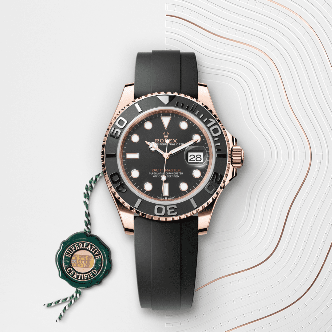 Rolex Yacht-Master 40 Oyster, 40 mm, Everose altın M126655-0002