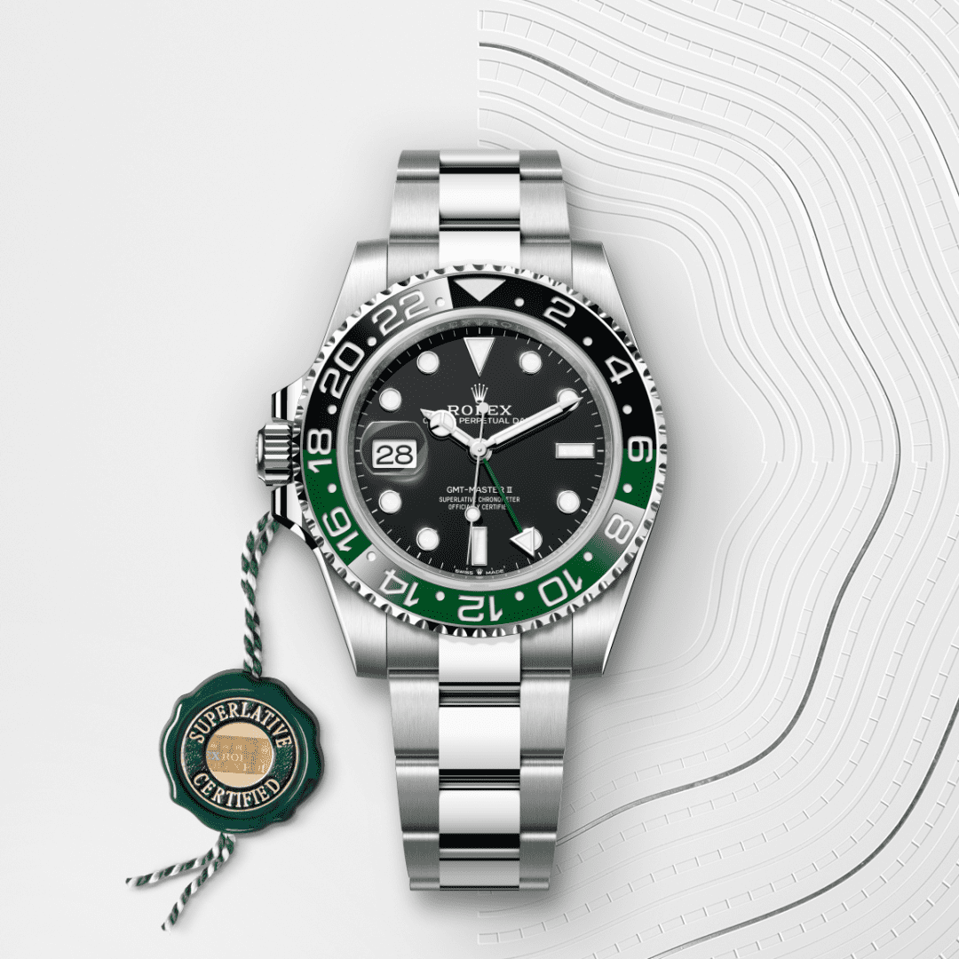 Rolex GMT-Master II Oyster, 40 mm, Oystersteel çelik M126720VTNR-0001