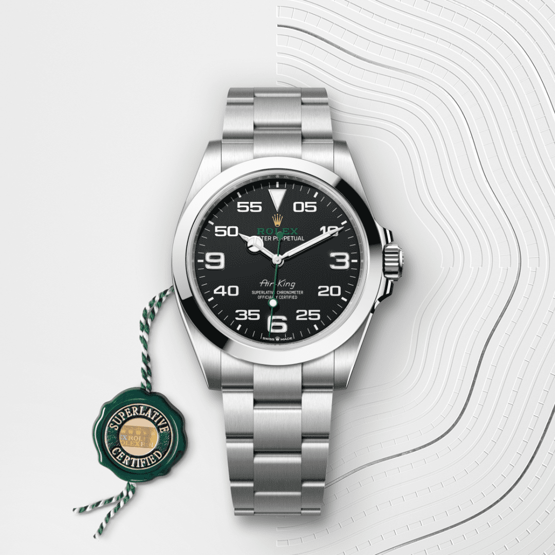 Rolex Air-King Oyster, 40 mm, Oystersteel çelik M126900-0001