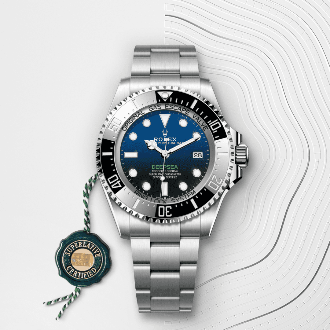 Rolex Rolex Deepsea Oyster, 44 mm, Oystersteel çelik M136660-0005