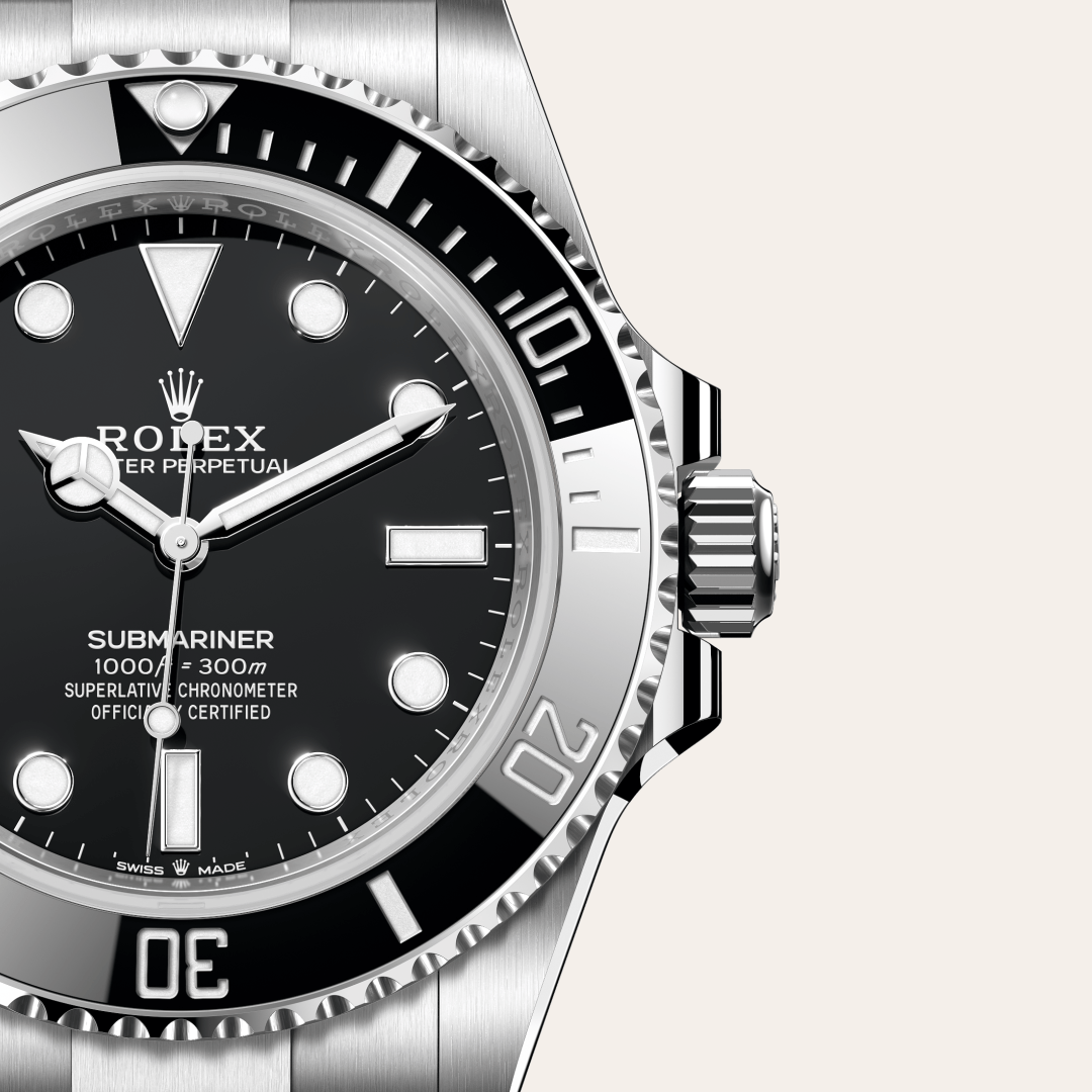 Rolex Submariner Oyster, 41 mm, Oystersteel çelik M124060-0001