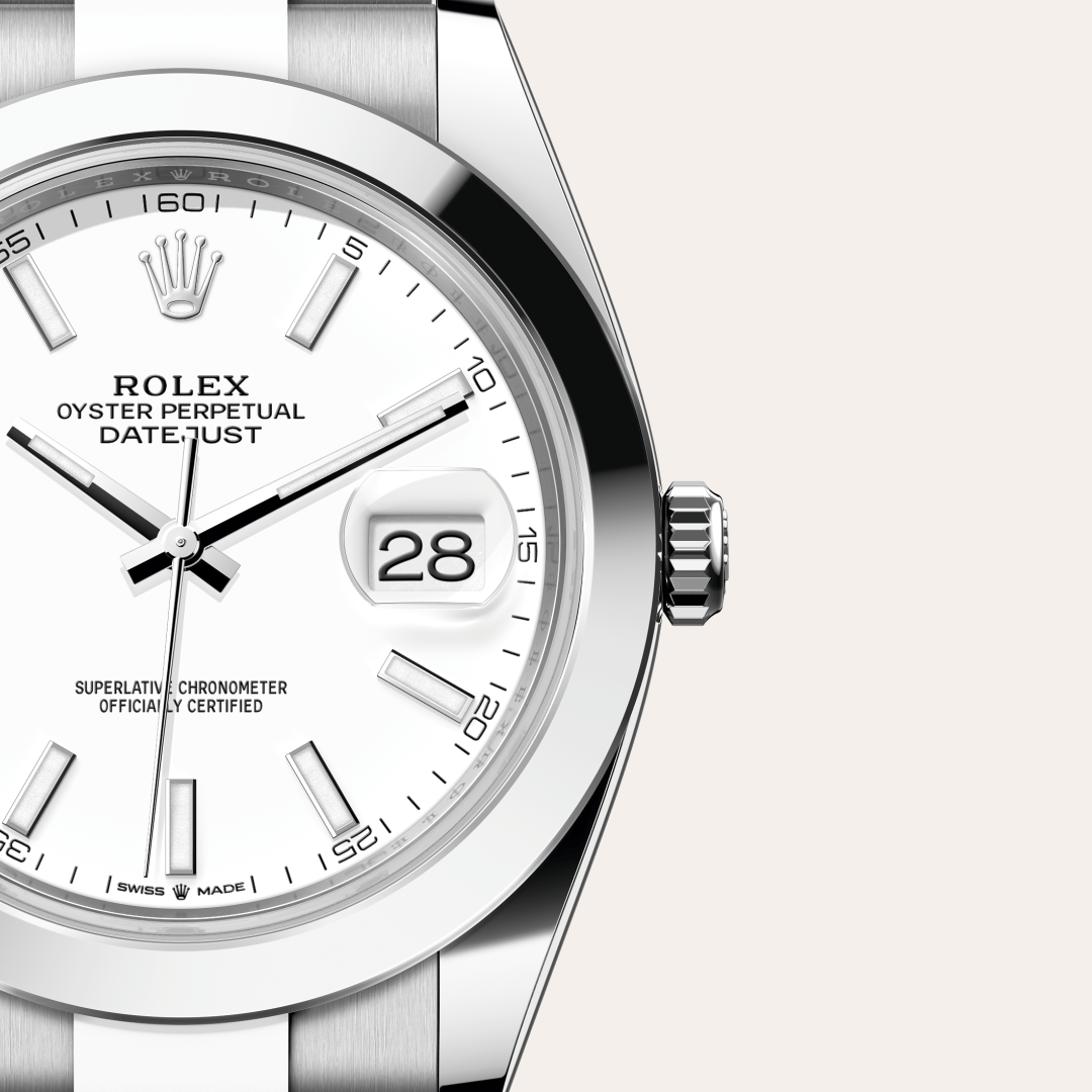 Rolex Datejust 41 Oyster, 41 mm, Oystersteel çelik M126300-0005