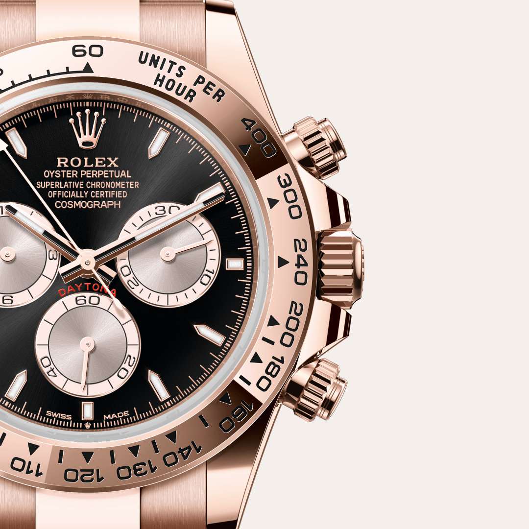 Rolex Cosmograph Daytona Oyster, 40 mm, Everose altın M126505-0001