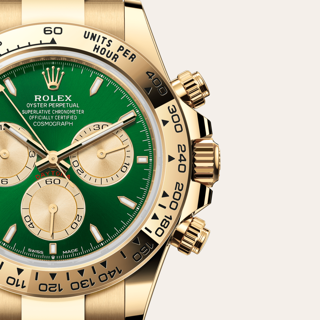 Rolex Cosmograph Daytona Oyster, 40 mm, sarı altın M126508-0008