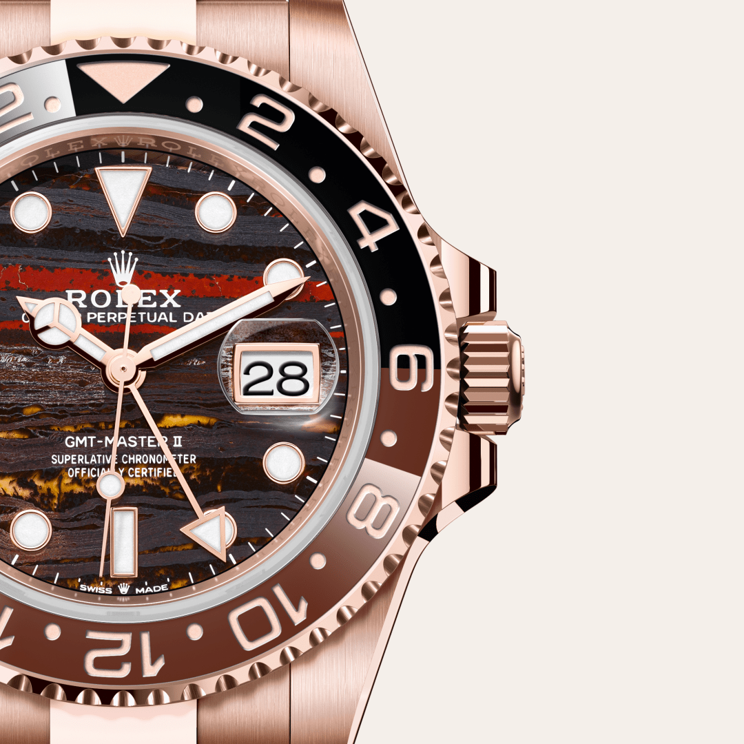 Rolex GMT-Master II Oyster, 40 mm, Everose altın M126715CHNR-0002