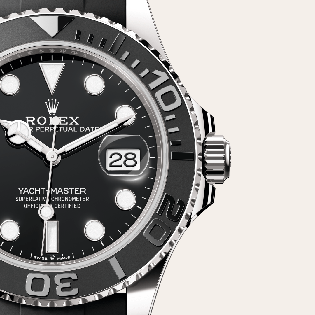 Rolex Yacht-Master 42 Oyster, 42 mm, beyaz altın M226659-0002