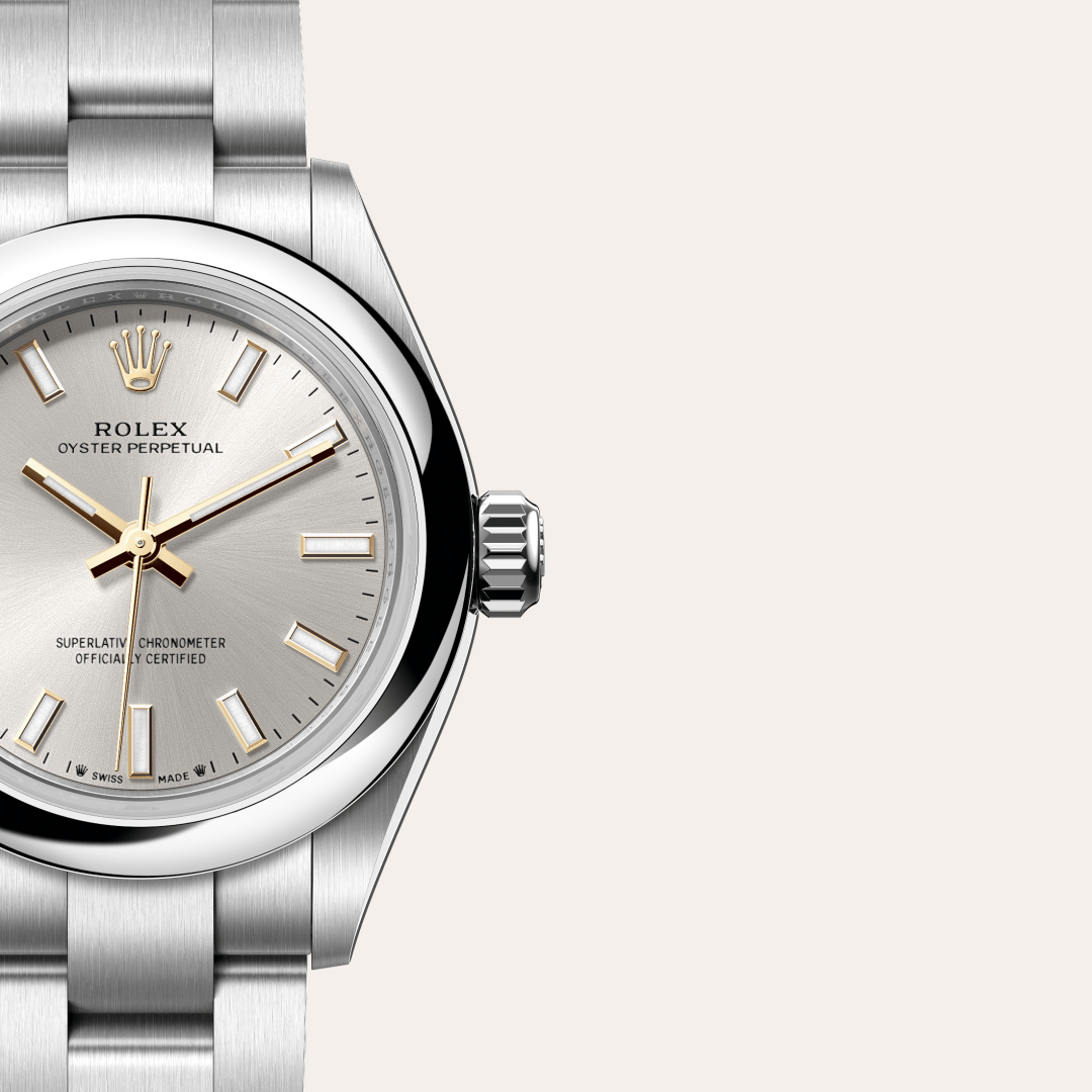 Rolex Oyster Perpetual 28 Oyster, 28 mm, Oystersteel çelik M276200-0001
