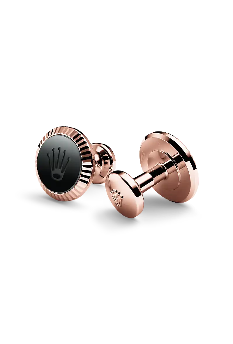 Rolex Accessories ‘Fluted’ cufflinks - a1035