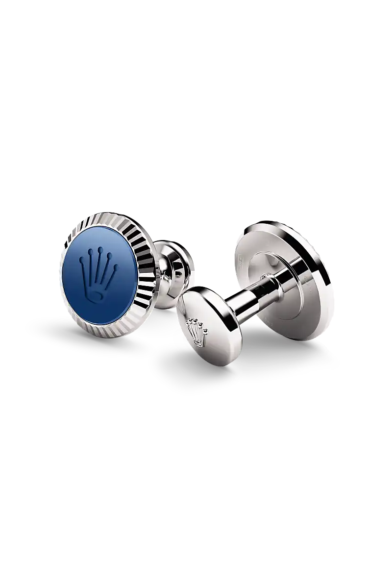 Rolex Accessories ‘Fluted’ cufflinks - a1039